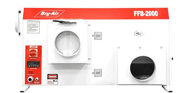 Compact Desiccant Dehumidifier - F<u>F</u>B Series