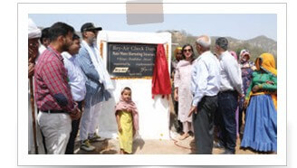 Check Dam Construction Dadhikar Hazipur Bala Dehra Alwar