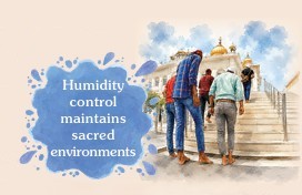 Humidity control maintains sacred environments